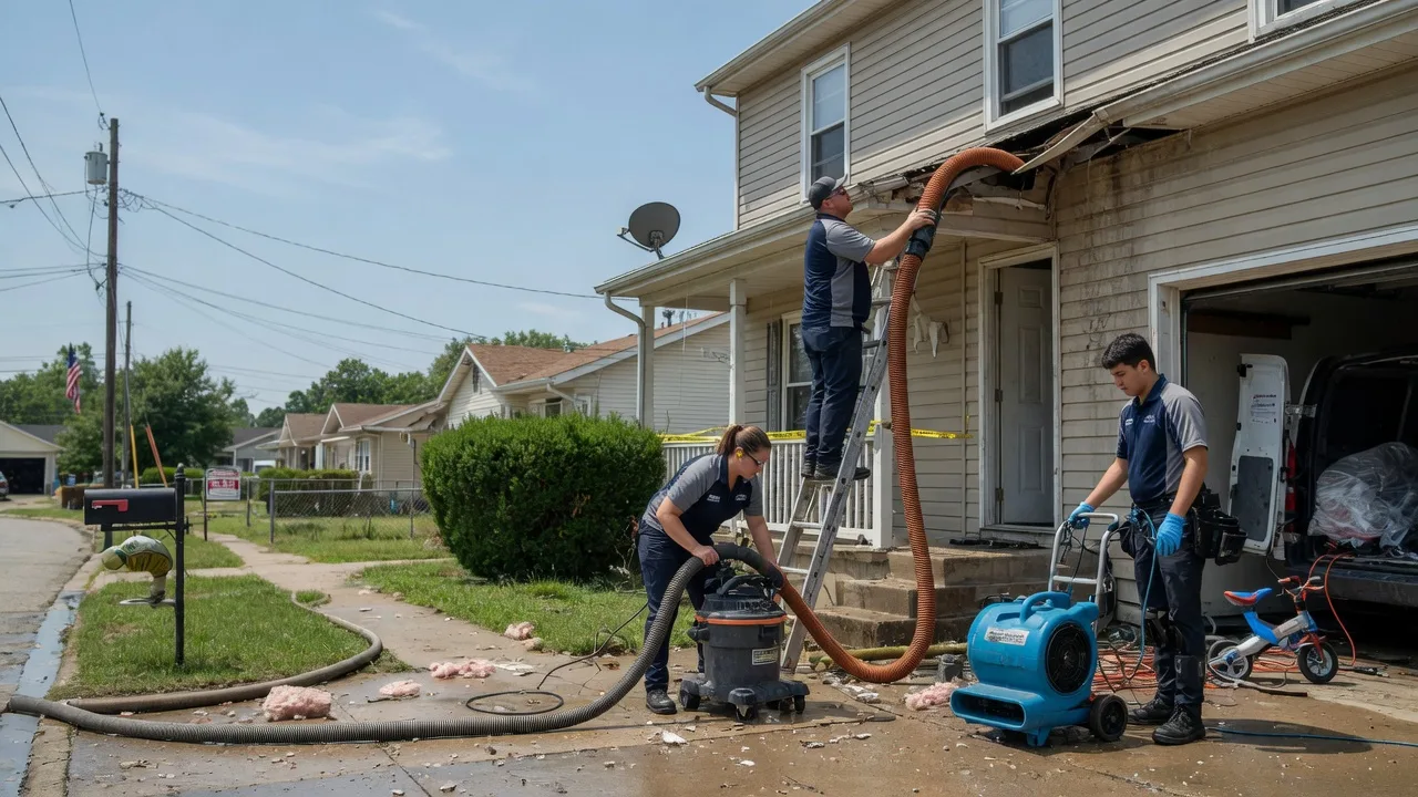 Water Damage Restoration in West Jefferson, OH near me
